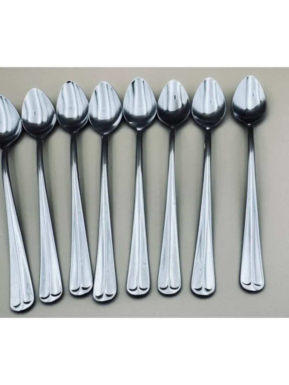 11 Farberware BROOKFIELD Iced Tea Spoons Center Ridge Indonesia 7 1/2
